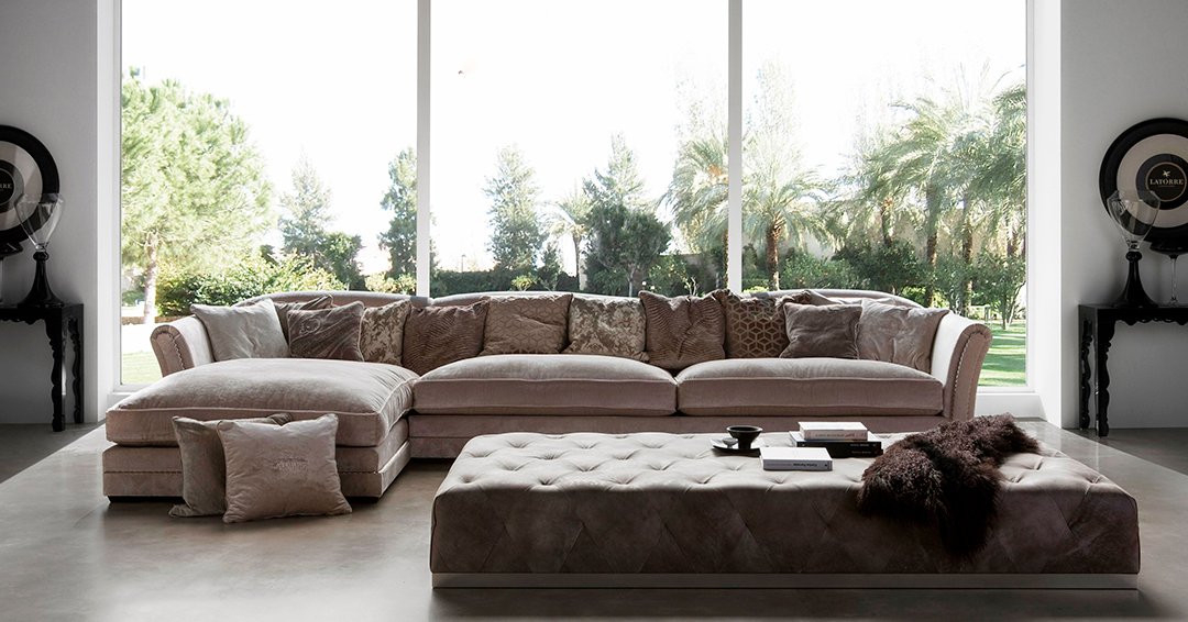 Sofas de lujo, la pieza clave en el diseño de interiores de hoteles 1